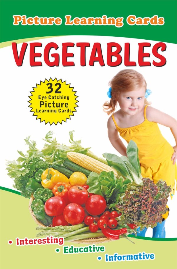 Jolly Kids Flash Card - Vegetables Hot on Sale