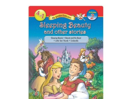 Jolly Kids My Golden Collection Volume 2 Sleeping Beauty and Other 4 in 1 Stories| Bedtime Story Book| Ages 2 - 8 Year Cheap