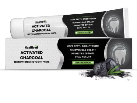 Healthvit Activated Charcoal Toothpaste Sale