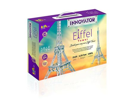 Kipa Innovator - Eiffel Tower 2125 Pieces - 1 DIY, Educational, Learning, Stem, Building and Construction Toys +5 Years Online Sale