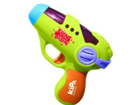 Kipa Fun Gun Colorful Musical Toy with Flashing LED Light and Sound for Kids Boys & Girls-Red on Sale