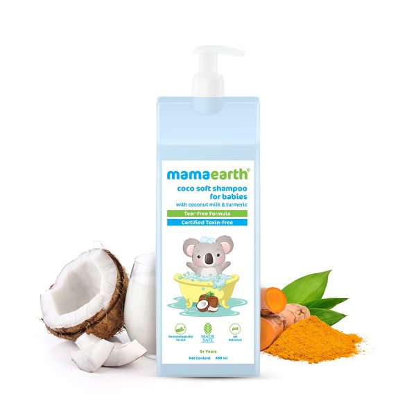 Mamaearth Coco Soft Shampoo with Coconut Milk & Turmeric for Babies Cheap