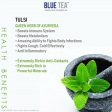 Blue Tea Organic Tulsi Green Tea For Sale