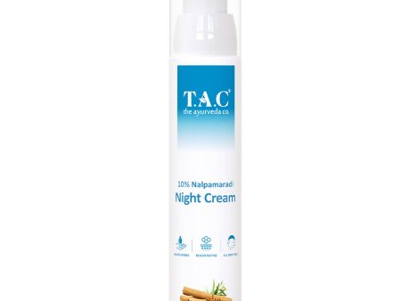 TAC - The Ayurveda Co. 10% Night Cream for Glowing Skin, Whitening And Brightening Skin Discount