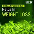 Blue Tea Organic Tulsi Green Tea For Sale