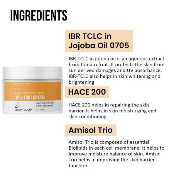 Dermatouch Lipid Trio Anti-Aging Cream For Cheap