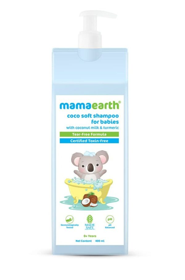 Mamaearth Coco Soft Shampoo with Coconut Milk & Turmeric for Babies Cheap