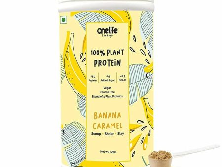 Onelife Plant Protein Banana Caramel Online