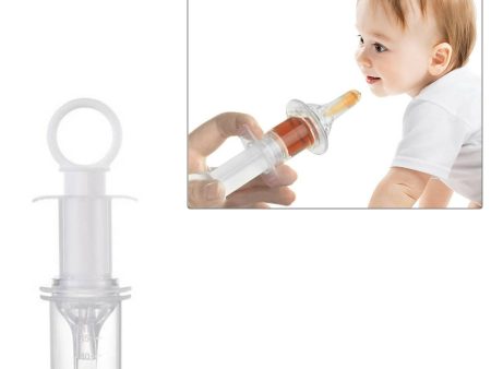 Safe-O-Kid Baby S Bpa-Free Silicone Liquid Medicine Feeder Dropper, White Online Hot Sale