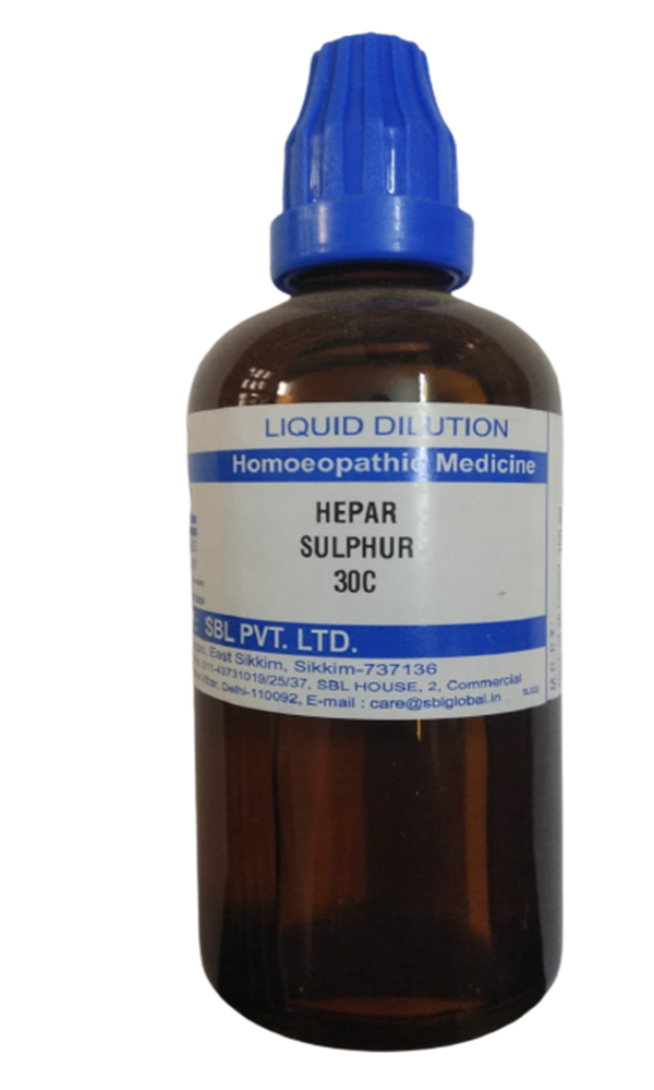 SBL Homeopathy Hepar Sulphur Dilution Sale