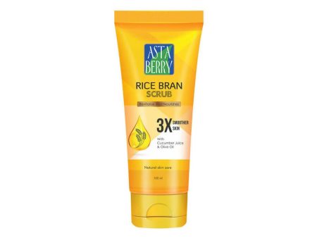 Astaberry Rice Bran Scrub with Cucumber Juice & Olive Oil Sale