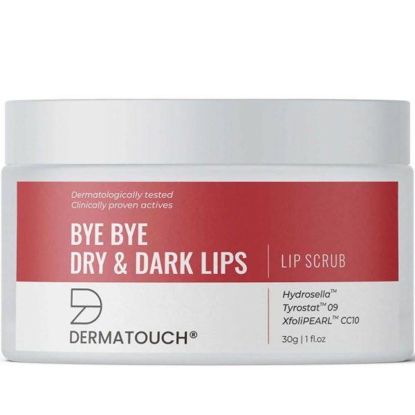 Dermatouch Bye Bye Dry & Dark Lips Lip Scrub Supply