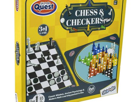 Skoodle Quest Chess & Checkers Plus For Discount