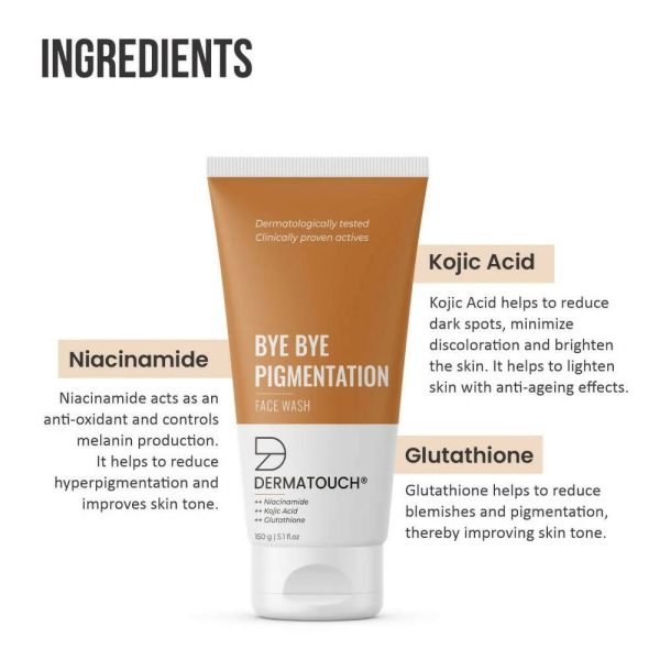 Dermatouch Bye Bye Pigmentation Face Wash Online