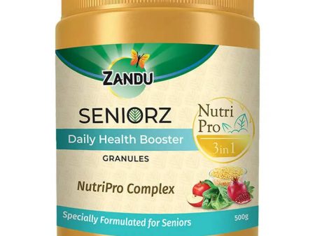 Zandu Seniorz Daily Health Booster Granules Hot on Sale