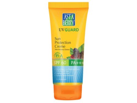 Astaberry UV Guard Sun Protection Crème SPF 60-Mulberry Extract Cheap