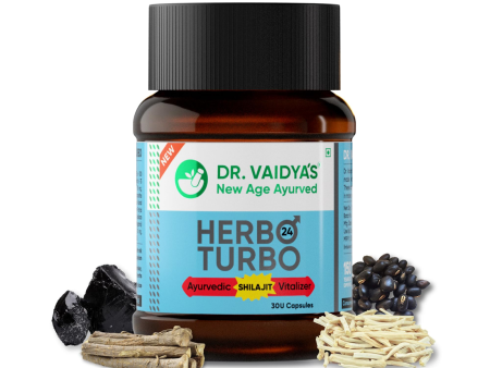 Dr. Vaidya s Herbo 24 Turbo Capsules For Men Sale