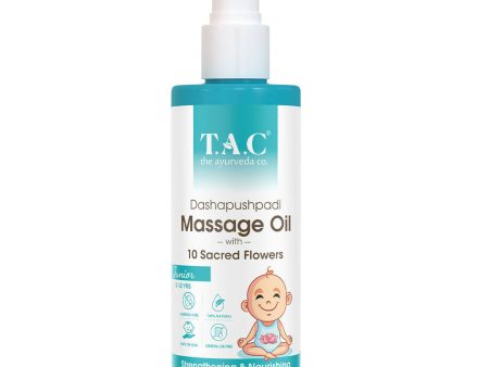 TAC - The Ayurveda Co. Dashapushpadi Ayurvedic Baby Massage Oil For Cheap