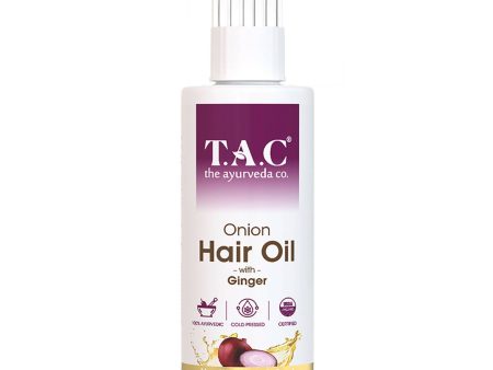 TAC - The Ayurveda Co. Onion Hair Oil for Hair Growth For Cheap