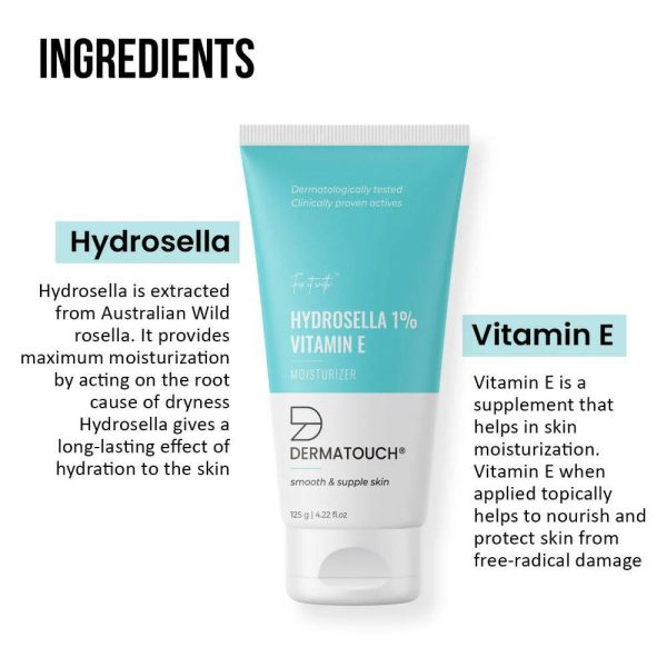 Dermatouch Hydrosella 1% & Vitamin E Moisturizer Sale