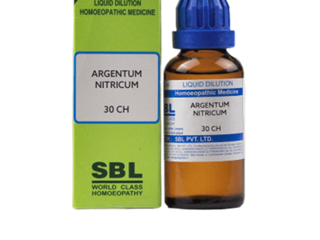 SBL Homeopathy Argentum Nitricum Dilution For Sale