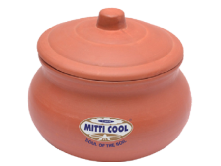 Mitticool Clay Curd Pot with Cap Fashion