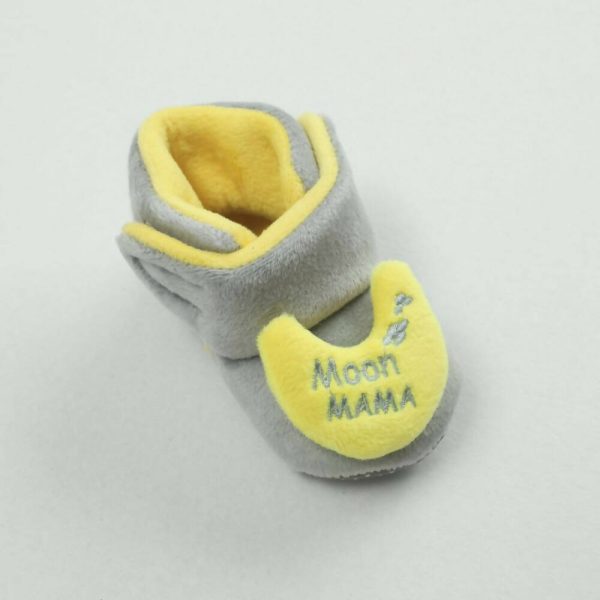 Tiny Bugs For Boys & Girls Baby Winter Booties - Grey Hot on Sale