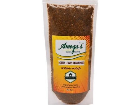 Amoga s Pickles Factory Curry Leaves Karam Podi Andhra Style Online