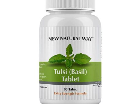 New Natural Way Tulsi (Basil) Tablets Cheap