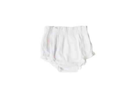 Sunshine Baby Cute Organic Muslin Cotton Bloomers For Babies - White Supply